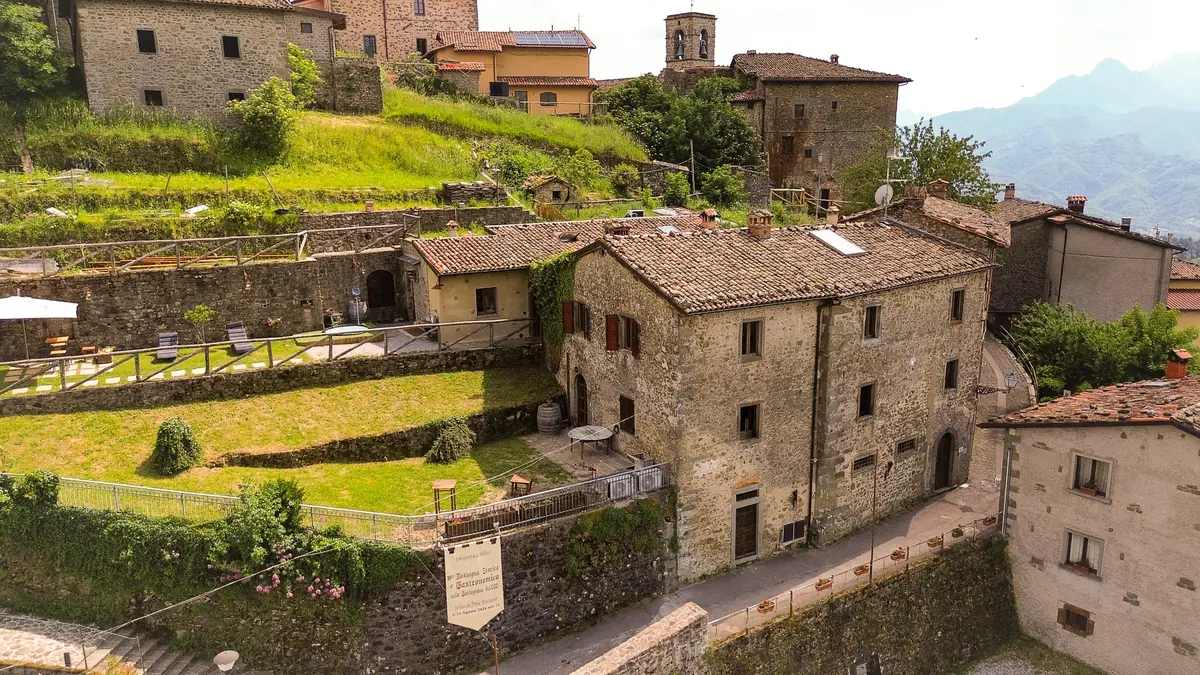 Il Relais e i giardini terrazzati